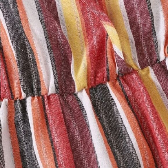 brand NEW GORGEOUS SPHAGHETTI STRAP MULTICOLORED PLUS SIZE ROMPER SZ 4X - Picture 5 of 6